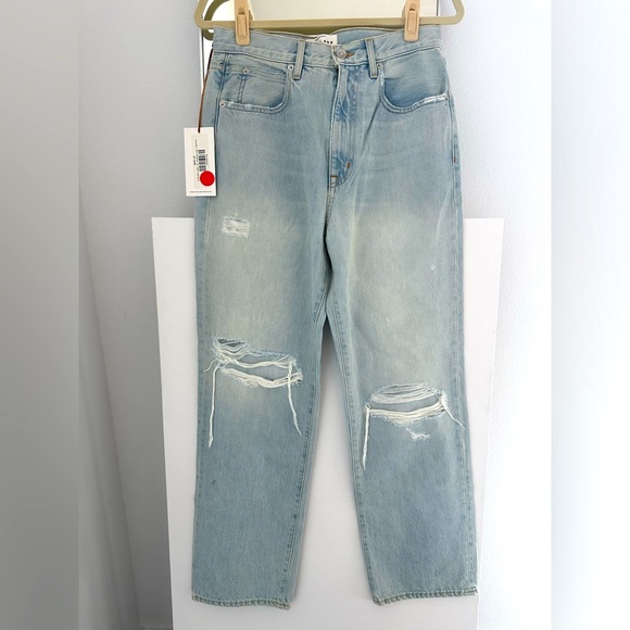 LAST Chance - NWT SLVRLAKE jeans, premium denim, Straight, High Waisted - Picture 1 of 13